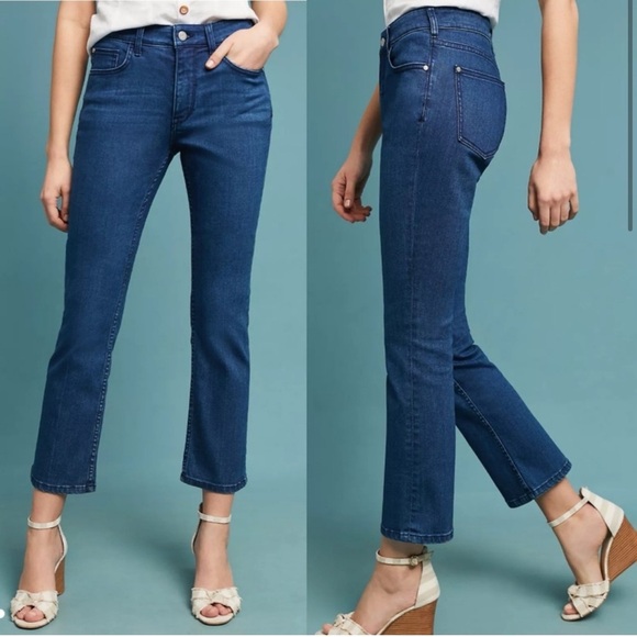 Anthropologie Pilcro High Rise Cropped Bootcut Jeans 30 - Picture 8 of 8
